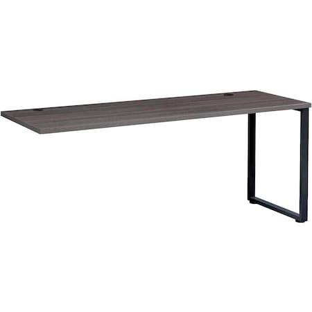 Interion By Global Industrial Wood Desk, 24 in D X 29 in H, 48 in W X 695606
